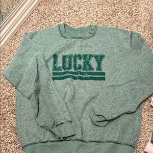Lucky Brand Green Sweater
